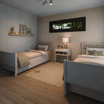 Casa 132m2 - GyS Design_Render Interior 04_Dormitorio 02