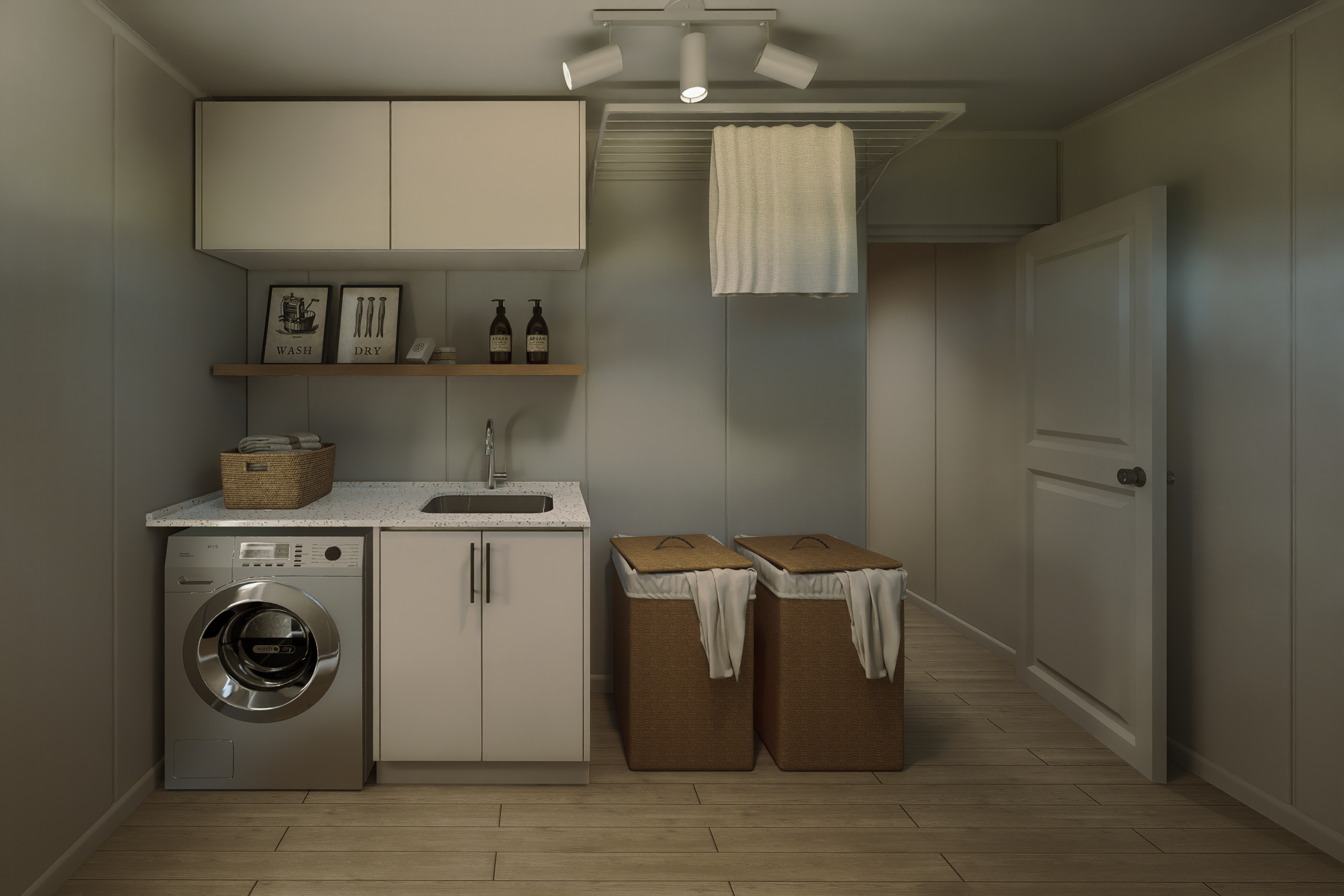 Casa 132m2 - GyS Design_Render Interior 07_Logia